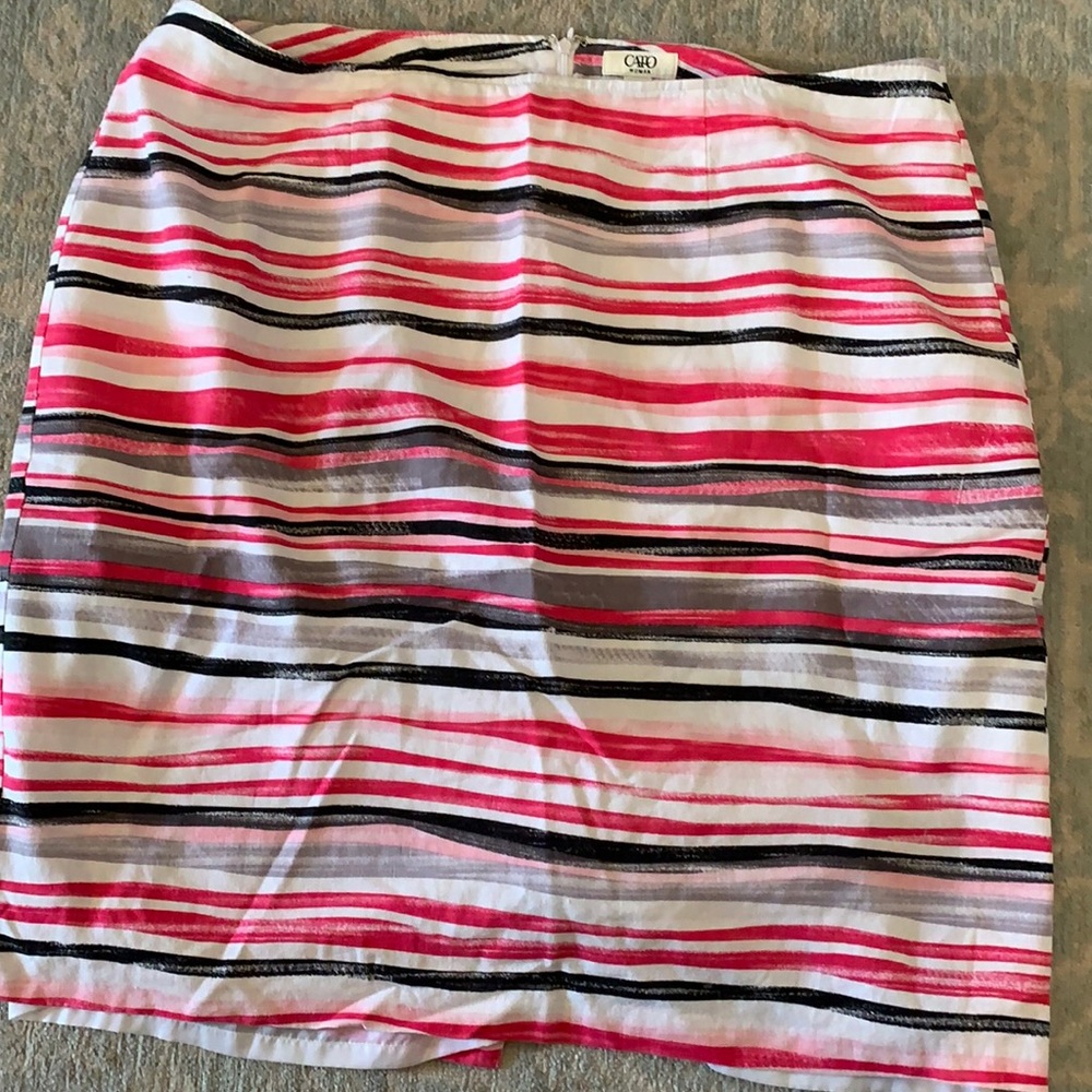 Cato 22w linen skirt.  Straight cut.   EUC.